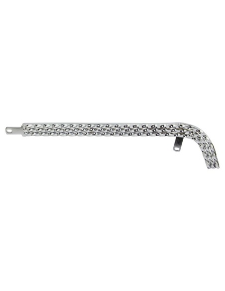 26 Lowrider Triple Square Twisted Chain Guard Chrome.